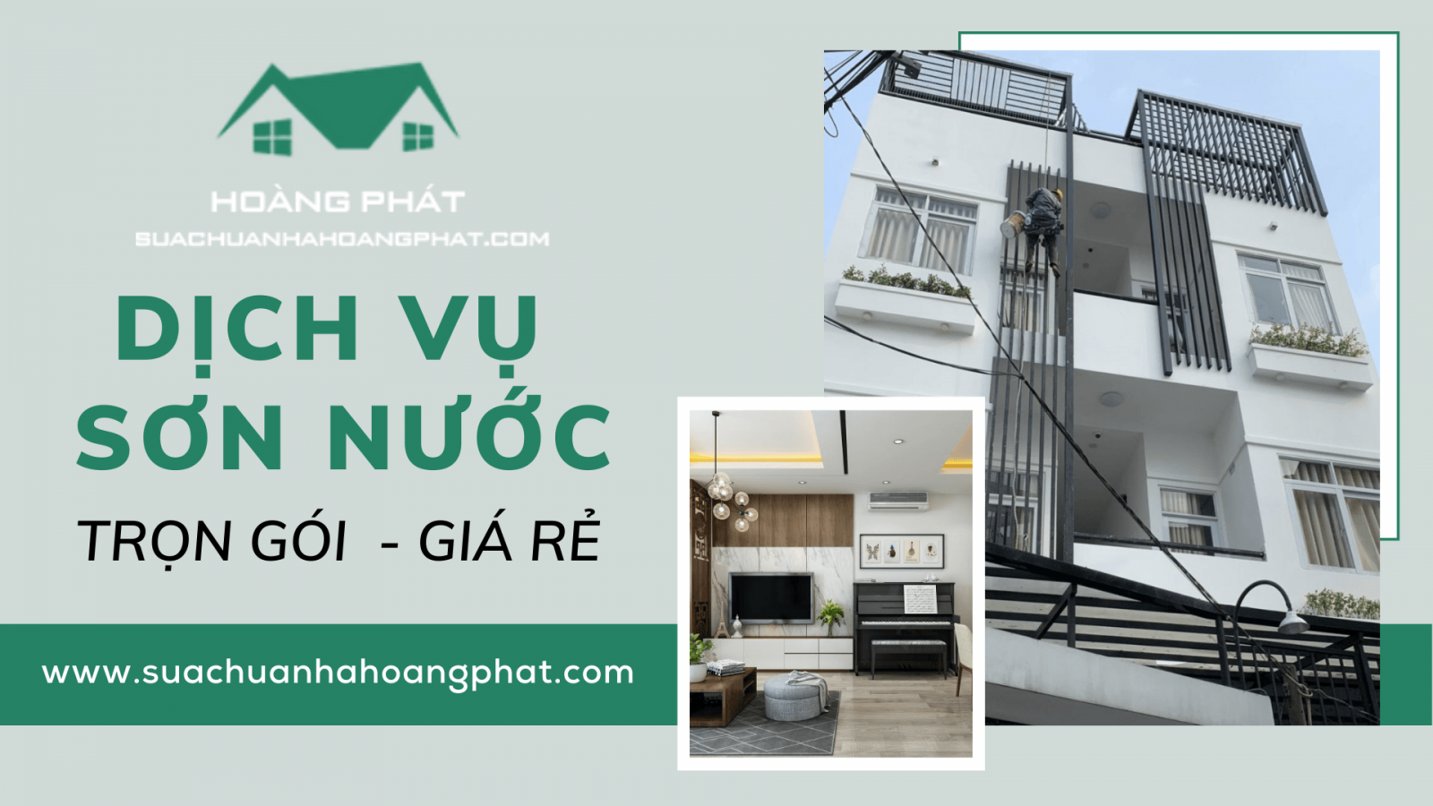 dịch vụ sơn nước
