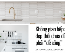 Gạch Ốp Bếp Đẹp - Dễ Vệ Sinh - Xu Hướng 2026