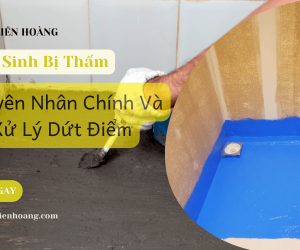 Nhà Vệ Sinh Bị Thấm: 5 Nguyên Nhân Chính Và Cách Xử Lý Dứt Điểm