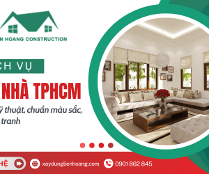 Thi công sơn nhà TPHCM - Chuẩn kỹ thuật, chuẩn màu sắc, giá tốt nhất