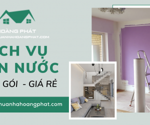 Dịch Vụ Sơn Nhà Trọn Gói Giá Rẻ - Thi Công Sơn Nước Chuyên Nghiệp