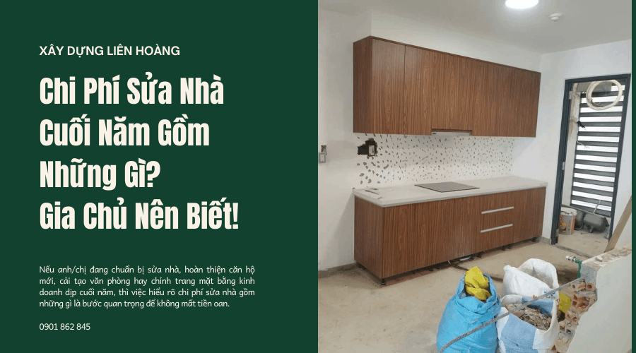 sửa nhà cuối năm